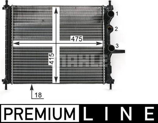 Wilmink Group WG2183003 - Radiators, Motora dzesēšanas sistēma autodraugiem.lv