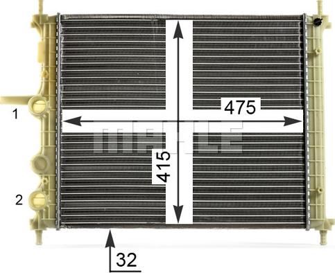 Wilmink Group WG2183011 - Radiators, Motora dzesēšanas sistēma autodraugiem.lv