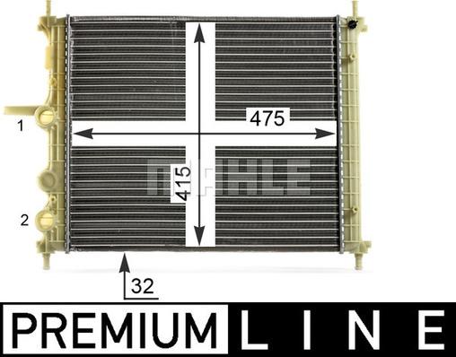 Wilmink Group WG2183011 - Radiators, Motora dzesēšanas sistēma autodraugiem.lv