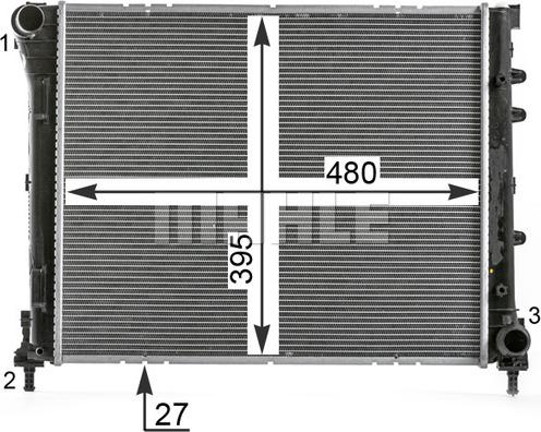 Wilmink Group WG2183018 - Radiators, Motora dzesēšanas sistēma autodraugiem.lv