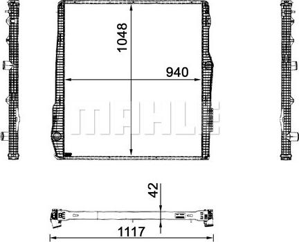 Wilmink Group WG2183089 - Radiators, Motora dzesēšanas sistēma autodraugiem.lv