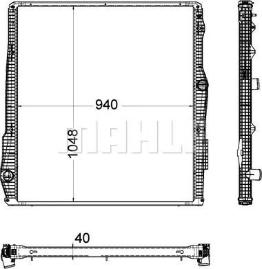 Wilmink Group WG2183088 - Radiators, Motora dzesēšanas sistēma autodraugiem.lv