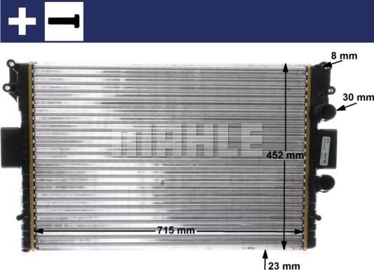 Wilmink Group WG2183028 - Radiators, Motora dzesēšanas sistēma autodraugiem.lv