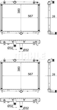 Wilmink Group WG2183112 - Radiators, Motora dzesēšanas sistēma autodraugiem.lv