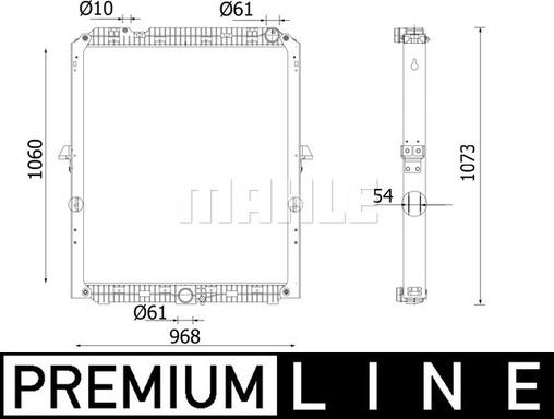 Wilmink Group WG2183181 - Radiators, Motora dzesēšanas sistēma autodraugiem.lv