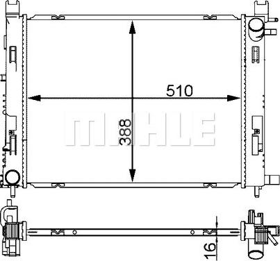 Wilmink Group WG2183138 - Radiators, Motora dzesēšanas sistēma autodraugiem.lv