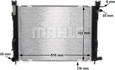 Wilmink Group WG2183138 - Radiators, Motora dzesēšanas sistēma autodraugiem.lv