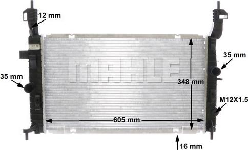 Wilmink Group WG2183120 - Radiators, Motora dzesēšanas sistēma autodraugiem.lv