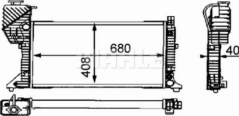 Wilmink Group WG2183890 - Radiators, Motora dzesēšanas sistēma autodraugiem.lv