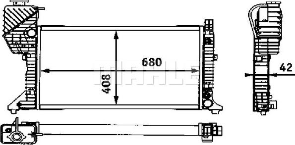 Wilmink Group WG2183893 - Radiators, Motora dzesēšanas sistēma autodraugiem.lv