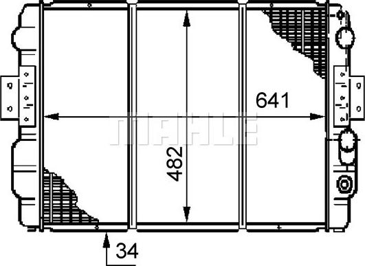 Wilmink Group WG2183841 - Radiators, Motora dzesēšanas sistēma autodraugiem.lv