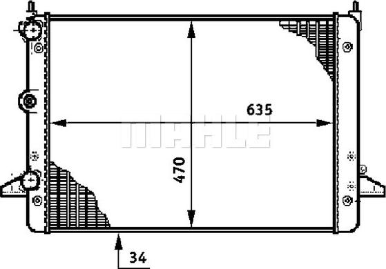 Wilmink Group WG2183848 - Radiators, Motora dzesēšanas sistēma autodraugiem.lv