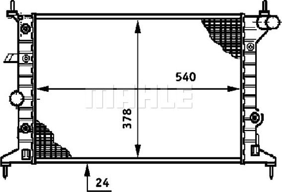 Wilmink Group WG2183843 - Radiators, Motora dzesēšanas sistēma autodraugiem.lv