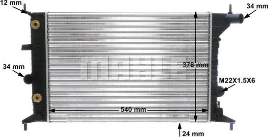 Wilmink Group WG2183843 - Radiators, Motora dzesēšanas sistēma autodraugiem.lv