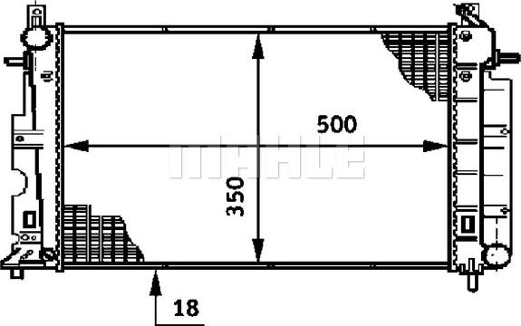 Wilmink Group WG2183851 - Radiators, Motora dzesēšanas sistēma autodraugiem.lv