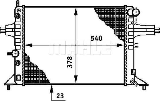 Wilmink Group WG2183857 - Radiators, Motora dzesēšanas sistēma autodraugiem.lv