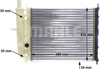 Wilmink Group WG2183800 - Radiators, Motora dzesēšanas sistēma autodraugiem.lv