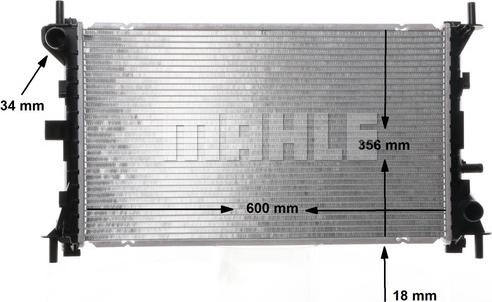 Wilmink Group WG2183834 - Radiators, Motora dzesēšanas sistēma autodraugiem.lv