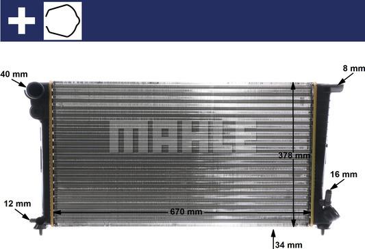 Wilmink Group WG2183832 - Radiators, Motora dzesēšanas sistēma autodraugiem.lv