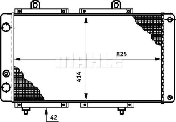 Wilmink Group WG2183824 - Radiators, Motora dzesēšanas sistēma autodraugiem.lv