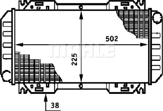 Wilmink Group WG2183825 - Radiators, Motora dzesēšanas sistēma autodraugiem.lv