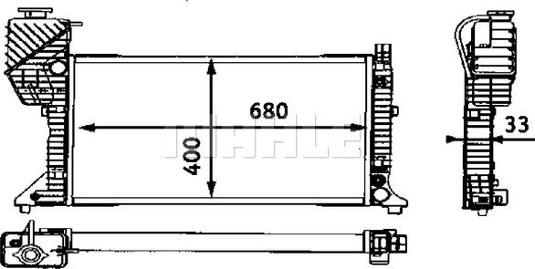 Wilmink Group WG2183875 - Radiators, Motora dzesēšanas sistēma autodraugiem.lv