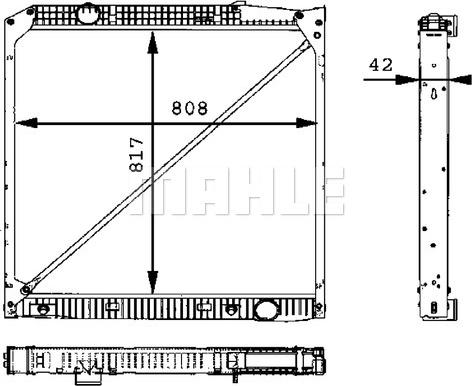 Wilmink Group WG2183876 - Radiators, Motora dzesēšanas sistēma autodraugiem.lv