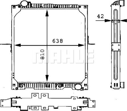 Wilmink Group WG2183873 - Radiators, Motora dzesēšanas sistēma autodraugiem.lv