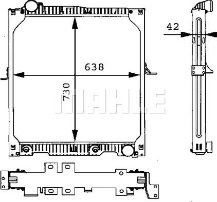 Wilmink Group WG2183872 - Radiators, Motora dzesēšanas sistēma autodraugiem.lv