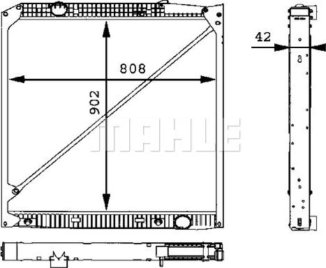 Wilmink Group WG2183877 - Radiators, Motora dzesēšanas sistēma autodraugiem.lv