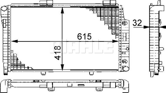 Wilmink Group WG2183391 - Radiators, Motora dzesēšanas sistēma autodraugiem.lv