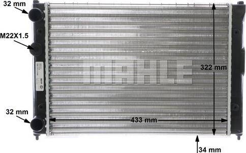 Wilmink Group WG2183393 - Radiators, Motora dzesēšanas sistēma autodraugiem.lv