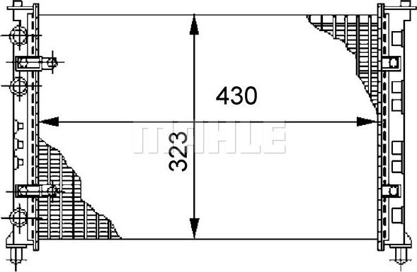 Wilmink Group WG2183392 - Radiators, Motora dzesēšanas sistēma autodraugiem.lv