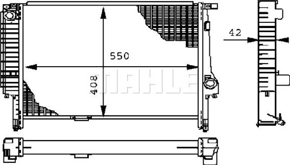 Wilmink Group WG2183397 - Radiators, Motora dzesēšanas sistēma autodraugiem.lv