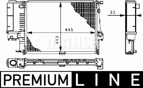 Wilmink Group WG2183302 - Radiators, Motora dzesēšanas sistēma autodraugiem.lv