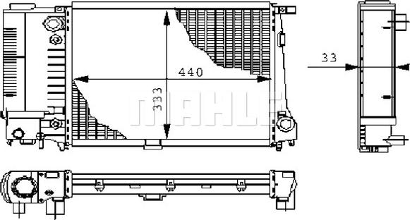 Wilmink Group WG2183383 - Radiators, Motora dzesēšanas sistēma autodraugiem.lv