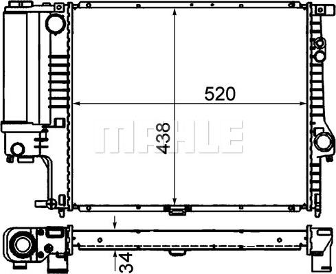 Wilmink Group WG2183326 - Radiators, Motora dzesēšanas sistēma autodraugiem.lv