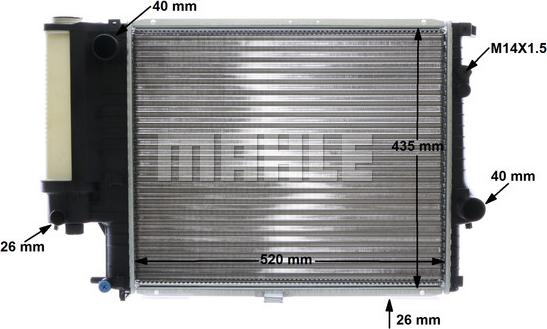 Wilmink Group WG2183327 - Radiators, Motora dzesēšanas sistēma autodraugiem.lv