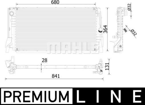 Wilmink Group WG2183282 - Radiators, Motora dzesēšanas sistēma autodraugiem.lv