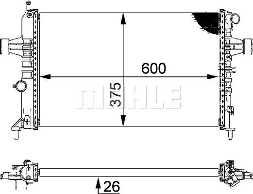 Wilmink Group WG2183224 - Radiators, Motora dzesēšanas sistēma autodraugiem.lv