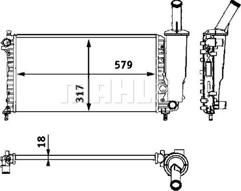 Wilmink Group WG2183742 - Radiators, Motora dzesēšanas sistēma autodraugiem.lv