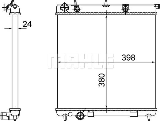 Wilmink Group WG2183750 - Radiators, Motora dzesēšanas sistēma autodraugiem.lv