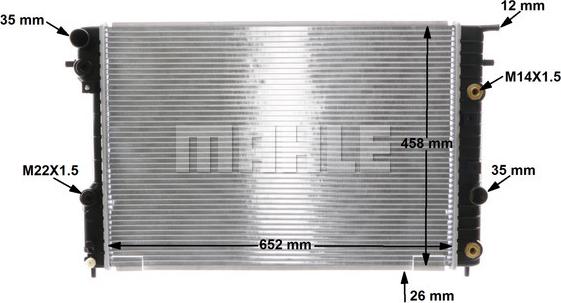 Wilmink Group WG2183753 - Radiators, Motora dzesēšanas sistēma autodraugiem.lv