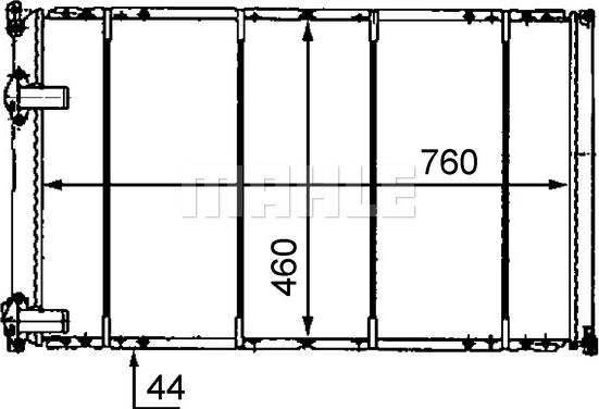 Wilmink Group WG2183714 - Radiators, Motora dzesēšanas sistēma autodraugiem.lv