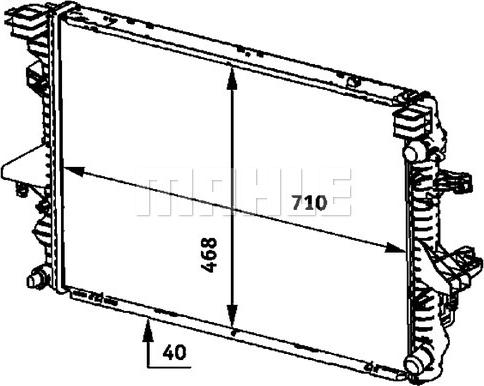 Wilmink Group WG2183781 - Radiators, Motora dzesēšanas sistēma autodraugiem.lv