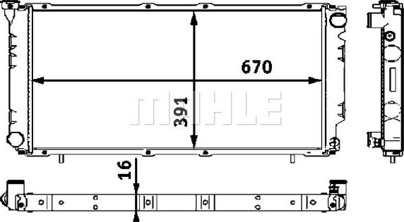 Wilmink Group WG2183731 - Radiators, Motora dzesēšanas sistēma autodraugiem.lv