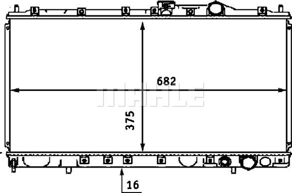 Wilmink Group WG2183727 - Radiators, Motora dzesēšanas sistēma autodraugiem.lv