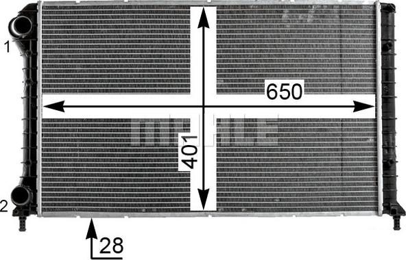 Wilmink Group WG2182999 - Radiators, Motora dzesēšanas sistēma autodraugiem.lv