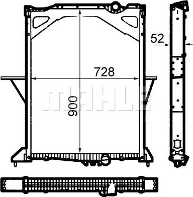 Wilmink Group WG2182948 - Radiators, Motora dzesēšanas sistēma autodraugiem.lv