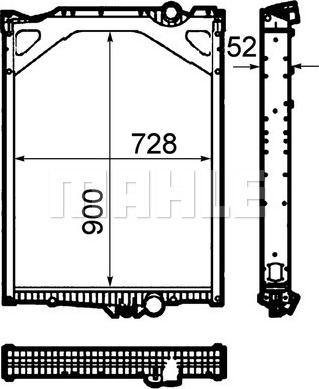 Wilmink Group WG2182954 - Radiators, Motora dzesēšanas sistēma autodraugiem.lv